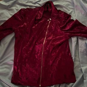 Velvet jacket from Soho Apparel